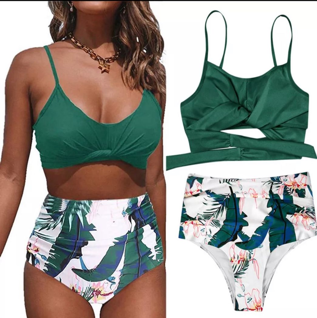 Moda Bikini verde