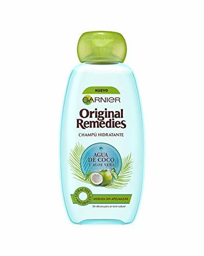 Belleza Garnier Original Remedies Agua de Coco y Aloe Vera champú hidratante