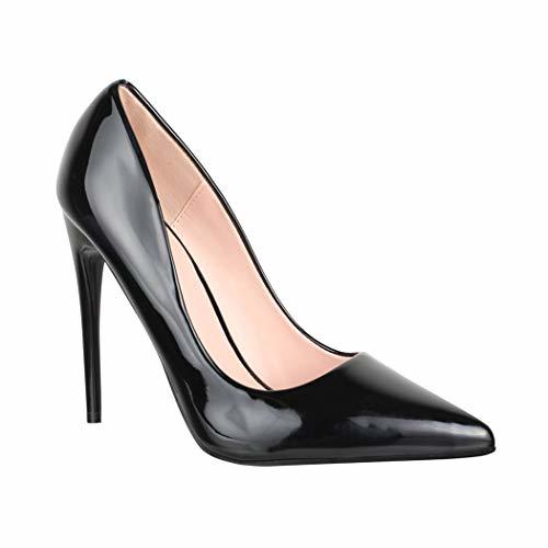 Moda Elara Zapato de Tacón Alto para Mujer Elegante High Heels Punta Aguda