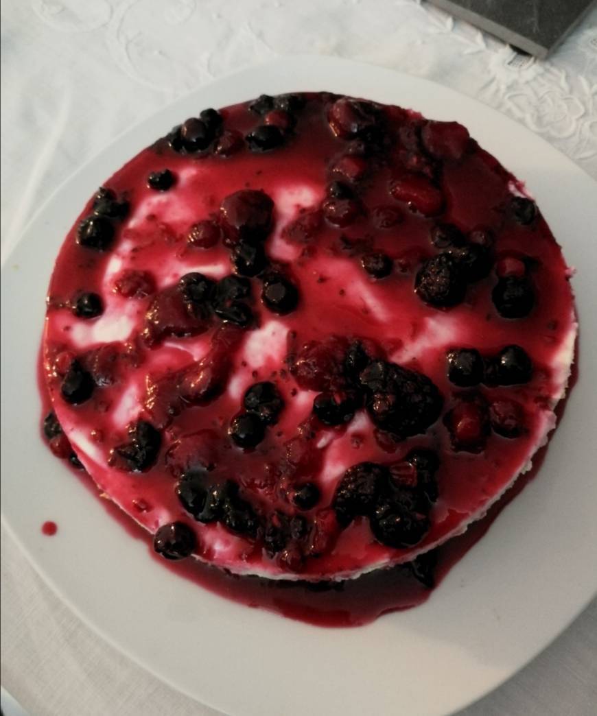 Social Cheesecake de frutos vermelhos