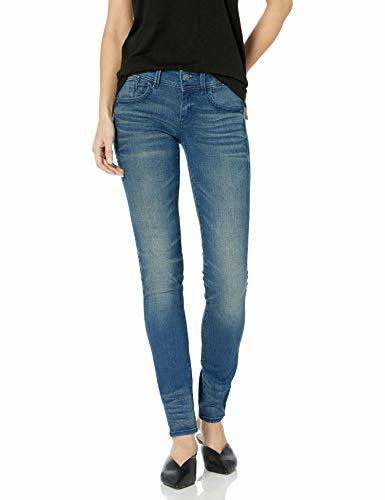 Social G-STAR RAW Lynn Mid Waist Skinny' Vaqueros, Medium Aged 6550, 29W