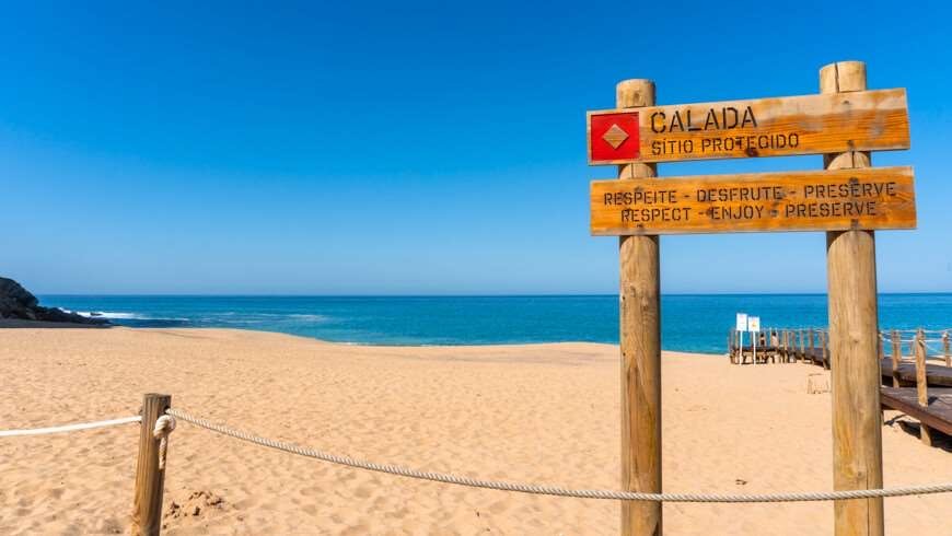 Lugares Praia da Calada