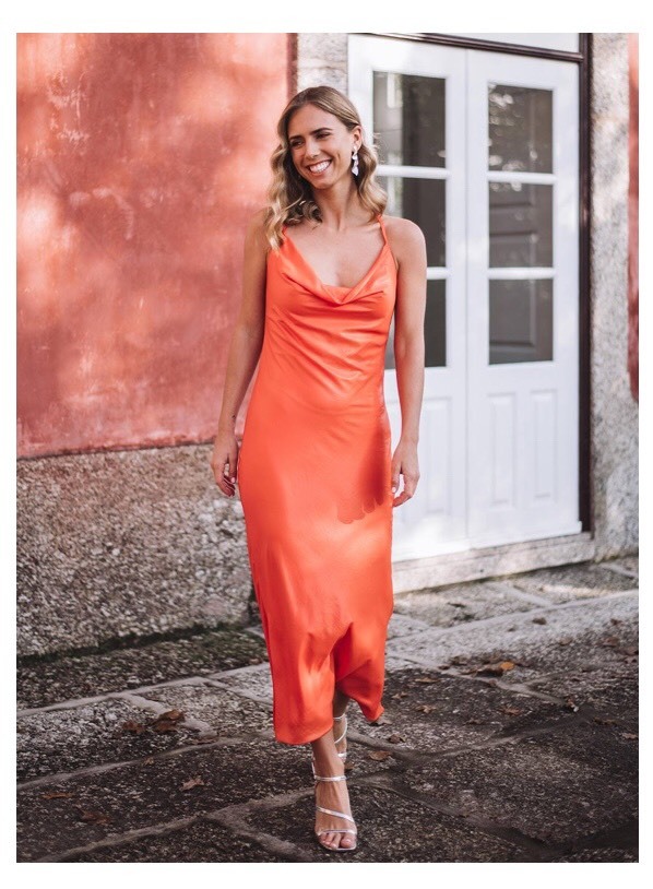 Fashion Orange dress