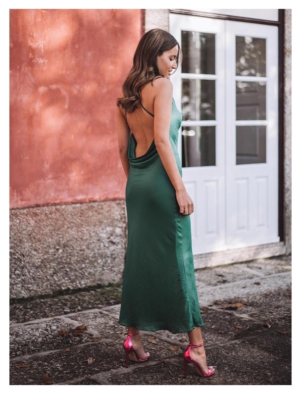 Fashion Green dress 