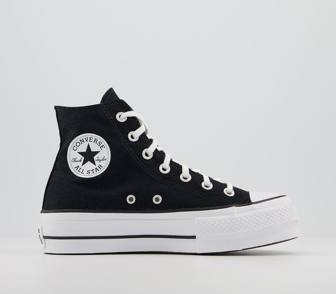 Moda Chuck Taylor All Star Platform High Top Black