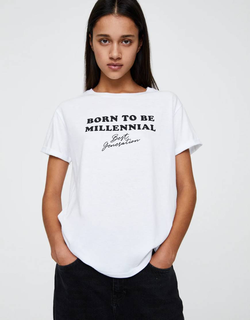 Social T-shirt branca