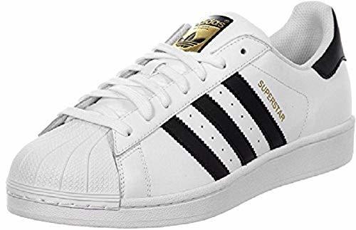 Moda Adidas Originals Superstar, Zapatillas Unisex Niños, Blanco