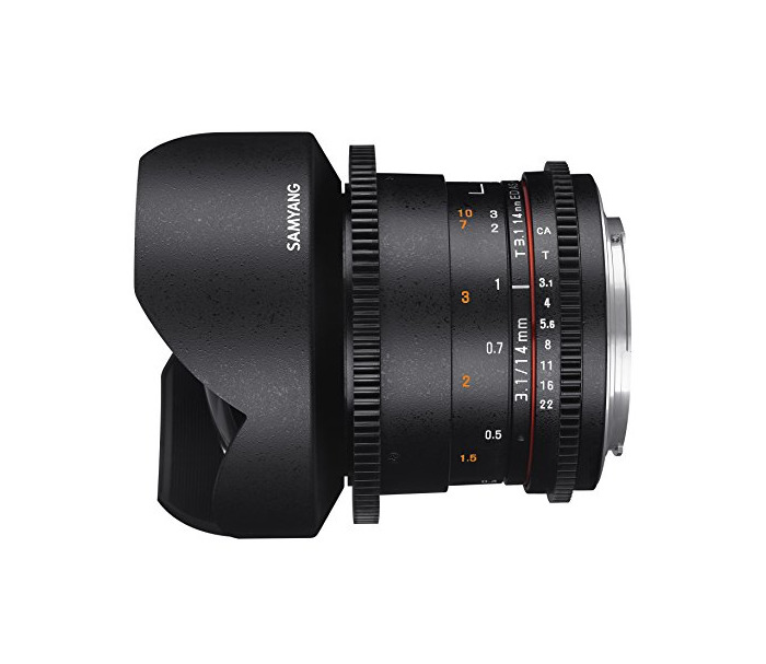Social Samyang F1312609101 - Objetivo para vídeo VDSLR para Micro Cuatro Tercios