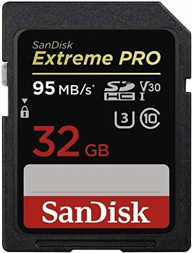 Tarjeta de Memoria SanDisk Extreme Pro SDHC de 32 GB con hasta