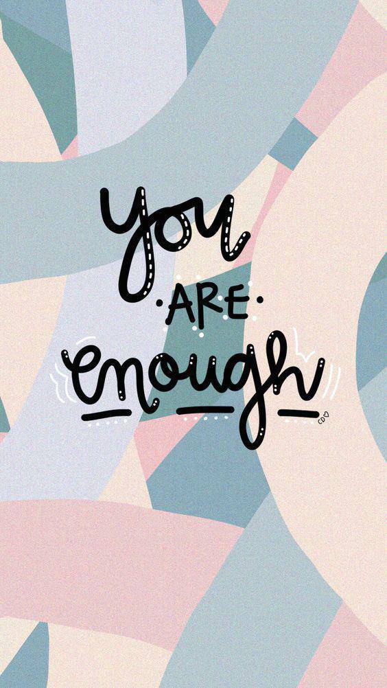 Fashion You are enough 