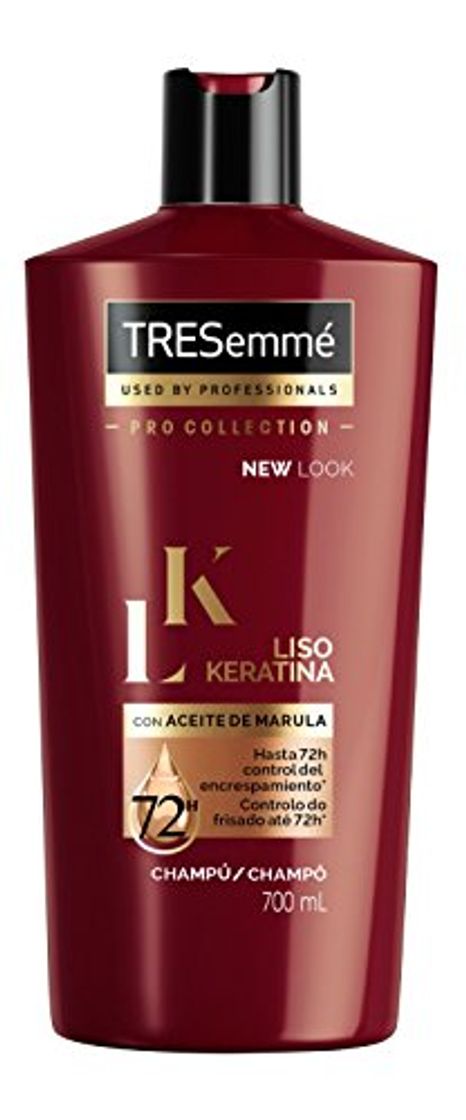 Product TRESEMMÉ champú liso keratina bote 700 ml