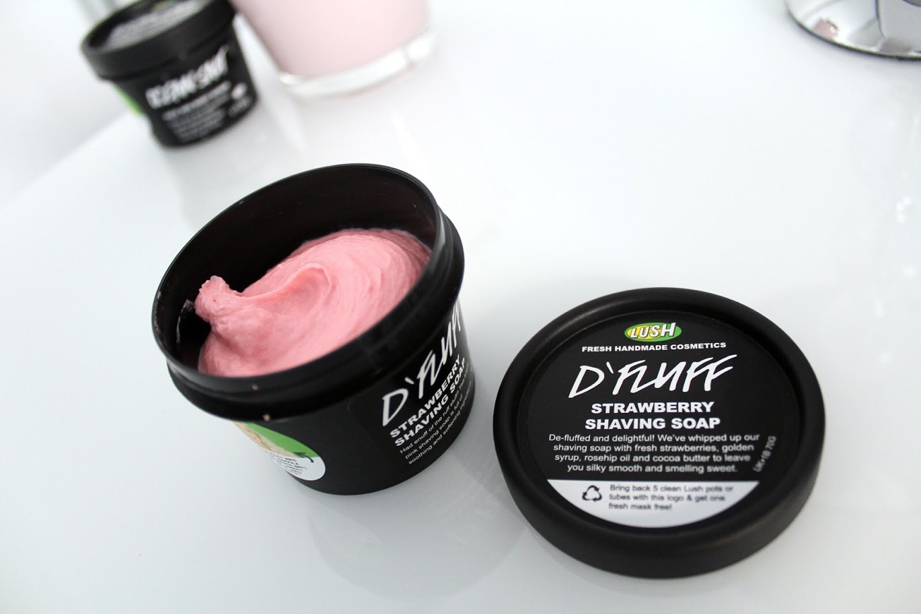 Fashion Lush D‘Fluff Stawberry Shaving Soap