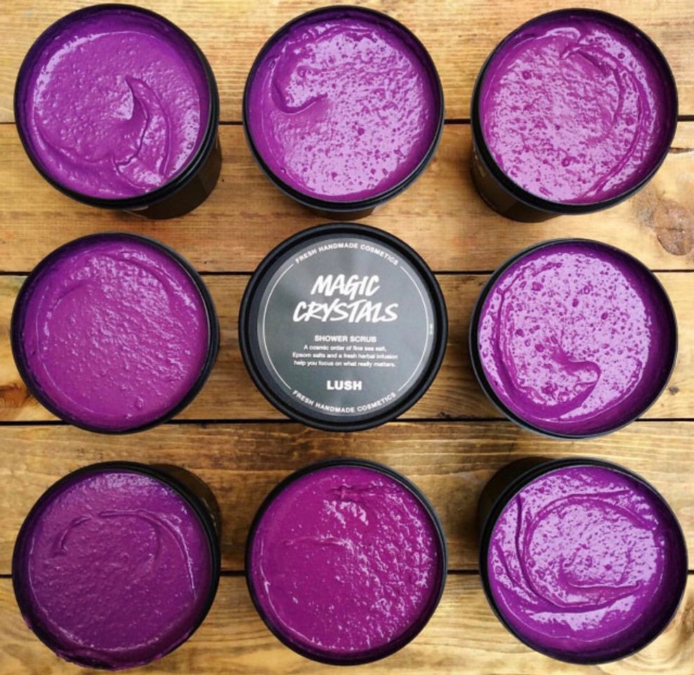 Social Esfoliante Magic Crystals Lush Cosmetics