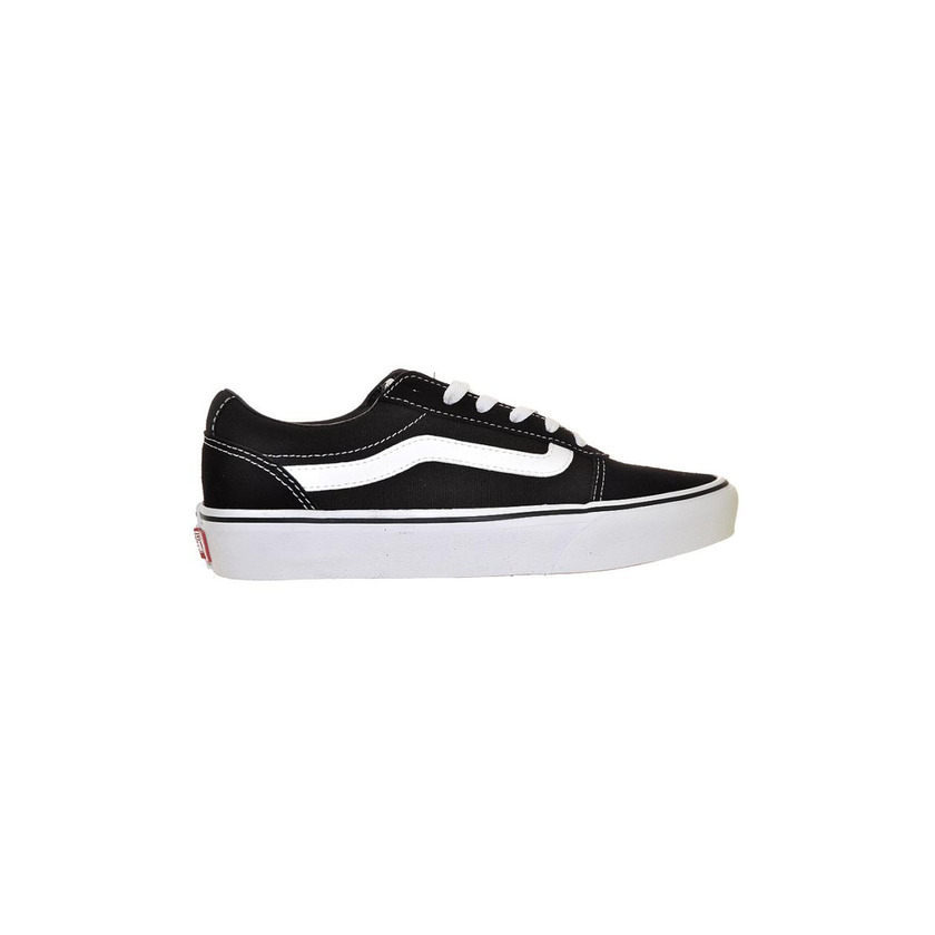 Moda Vans Ward Suede/Canvas, Zapatillas Unisex Niños, Negro