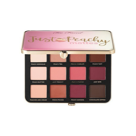 Paleta de sombras de ojos de terciopelo mate Just Peachy