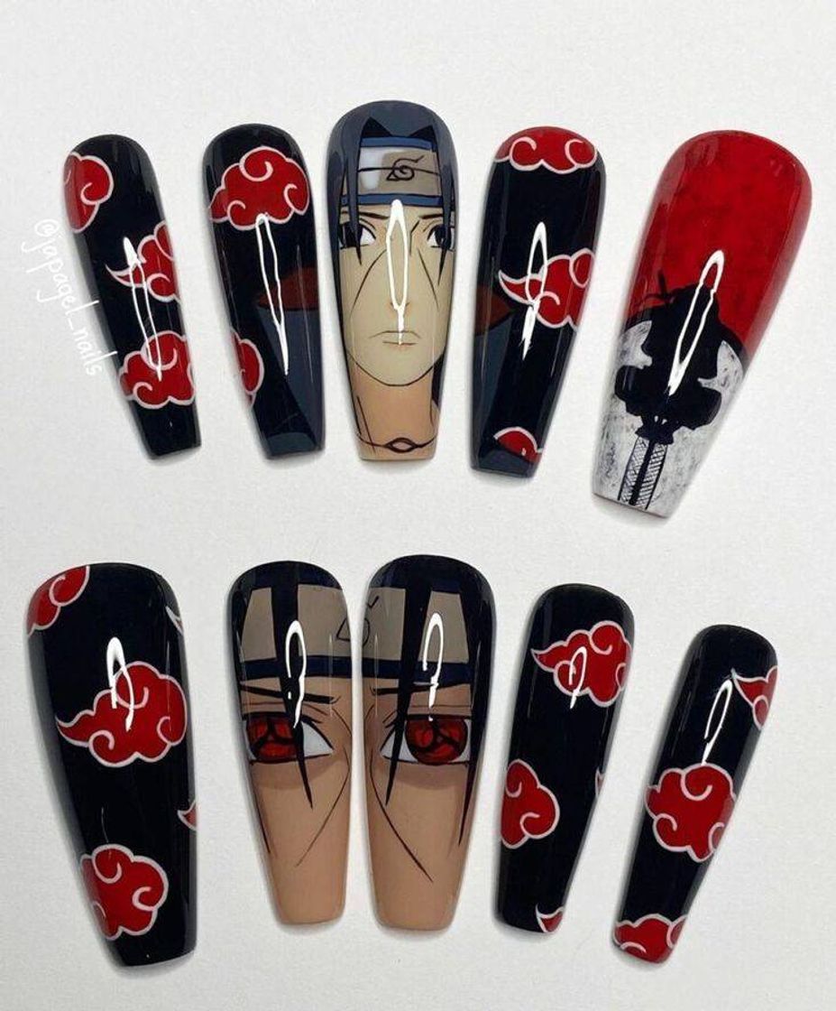 Moda Unhas do Itachi