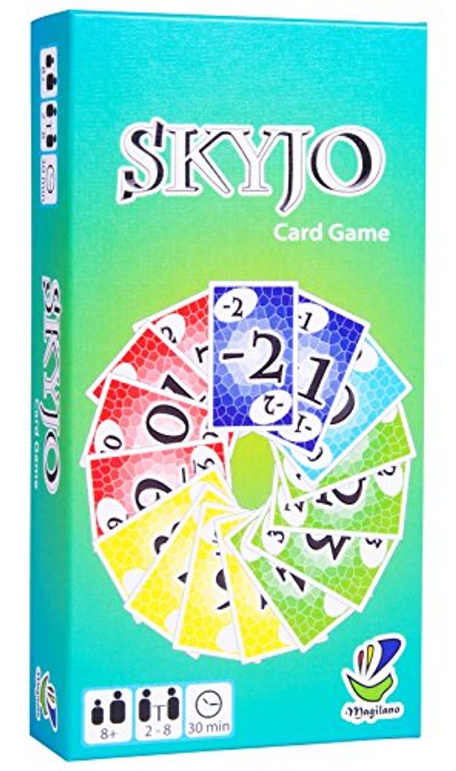 Producto SKYJO de Magilano- El juego de cartas definitivo para niños y adultos.