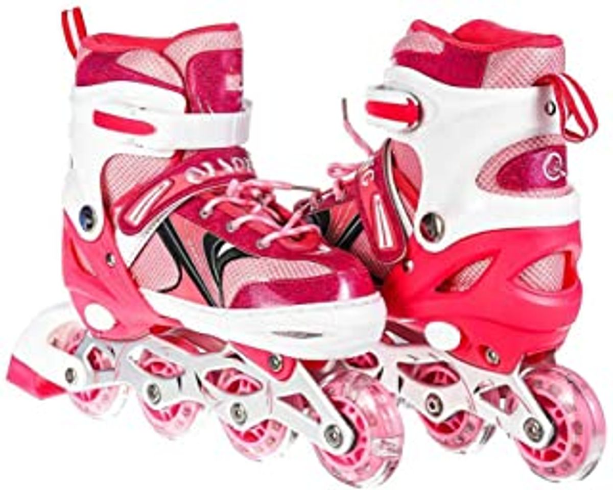 Producto Hikole Patines en Línea para Niñas y Niños Patines 4 Ruedas Ajustable