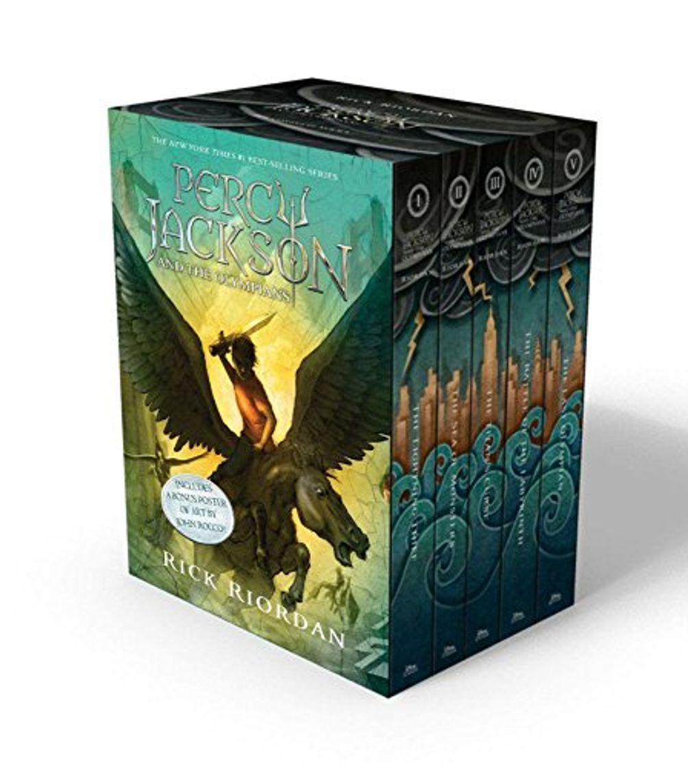 Book Percy Jackson and the Olympians 5 Book Paperback Boxed Set