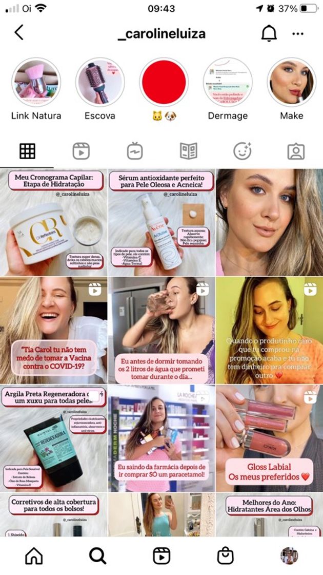 Moda Carol rainha do Skincare 