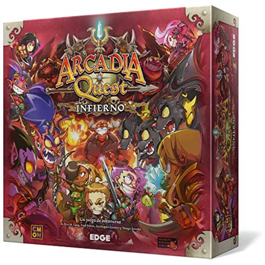 Product Edge Entertainment- Arcadia Quest: Infierno - Español