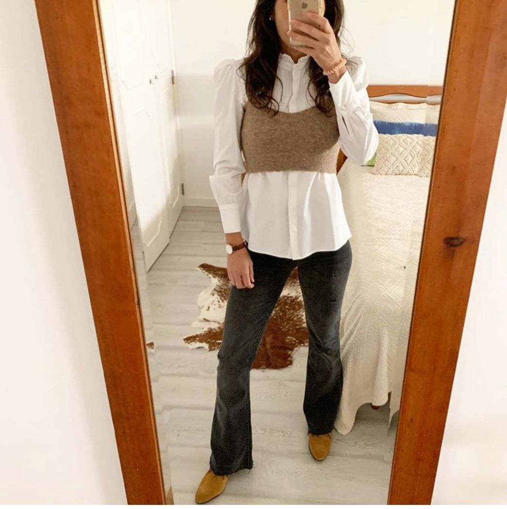 CROP TOP DE MALHA