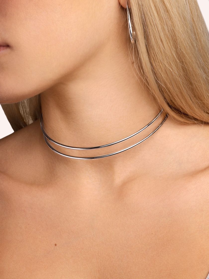 Producto Collar singularu choker double ring 