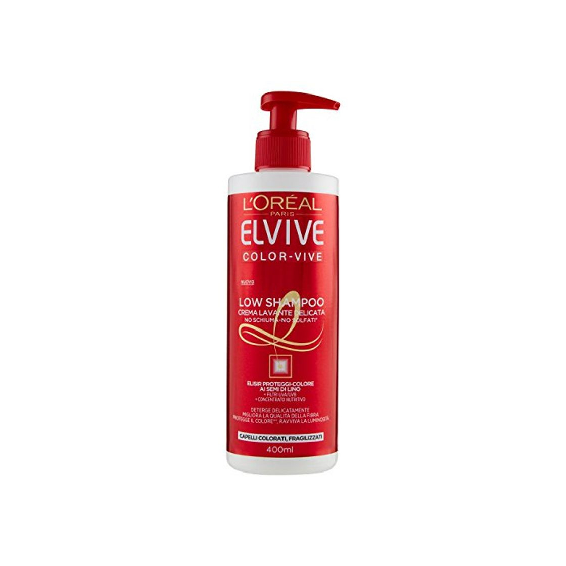 Producto L'Oréal Paris - Champú Elvive Low Shampoo sin espuma ni sulfatos