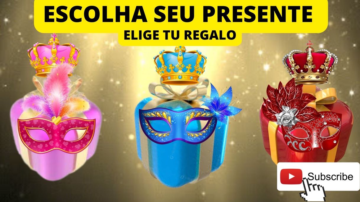 Fashion Escolha Seu Presente 🎁 Choose your Gift 🎁 Elige tu regalo 