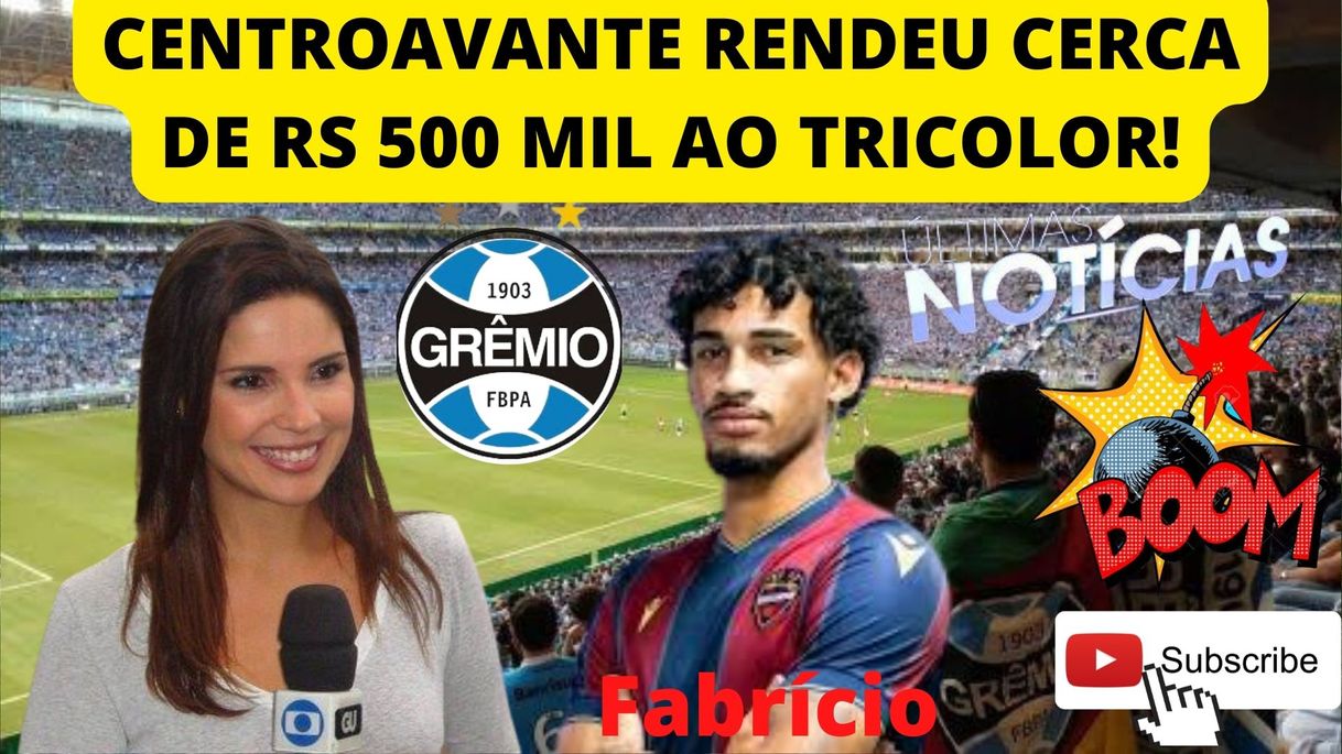 Moda Boa noite galera vamos ver as últimas notícias do grêmio 