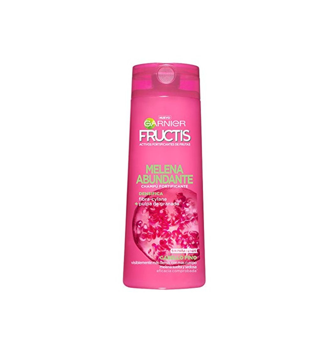 Producto Garnier Fructis Melena Abundante Champú Pelo Normal a Fino