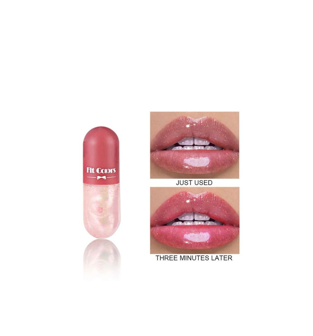 Moda Brilho Labial Transparente