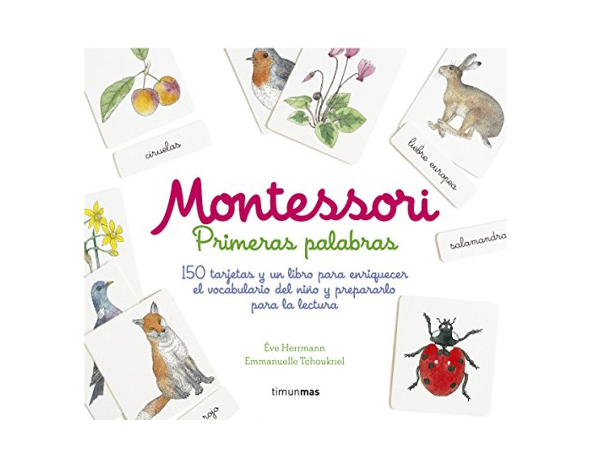 Products Montessori. Primeras palabras