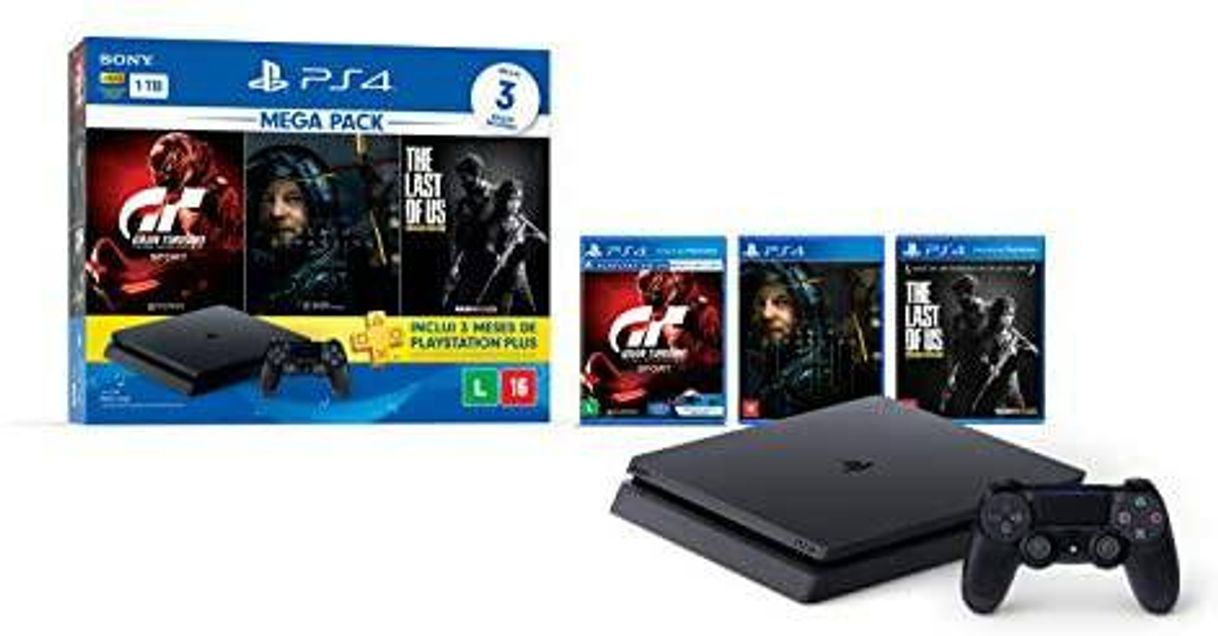 Moda Console PlayStation 4 1TB Bundle Hits 10 - Death Stranding