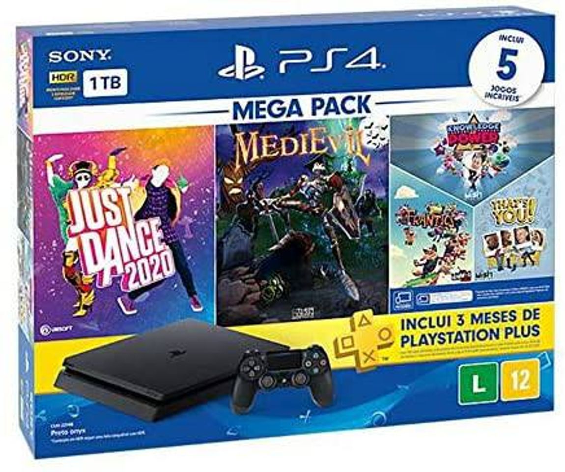 Fashion Console PlayStation 4 1TB Bundle 11 - Just Dance 2020