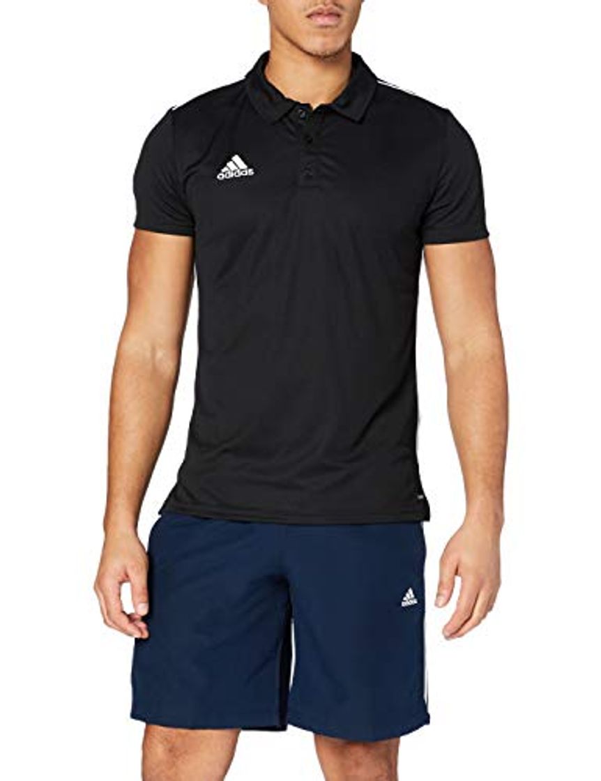 Moda Adidas CORE18 POLO Polo shirt, Hombre, Black