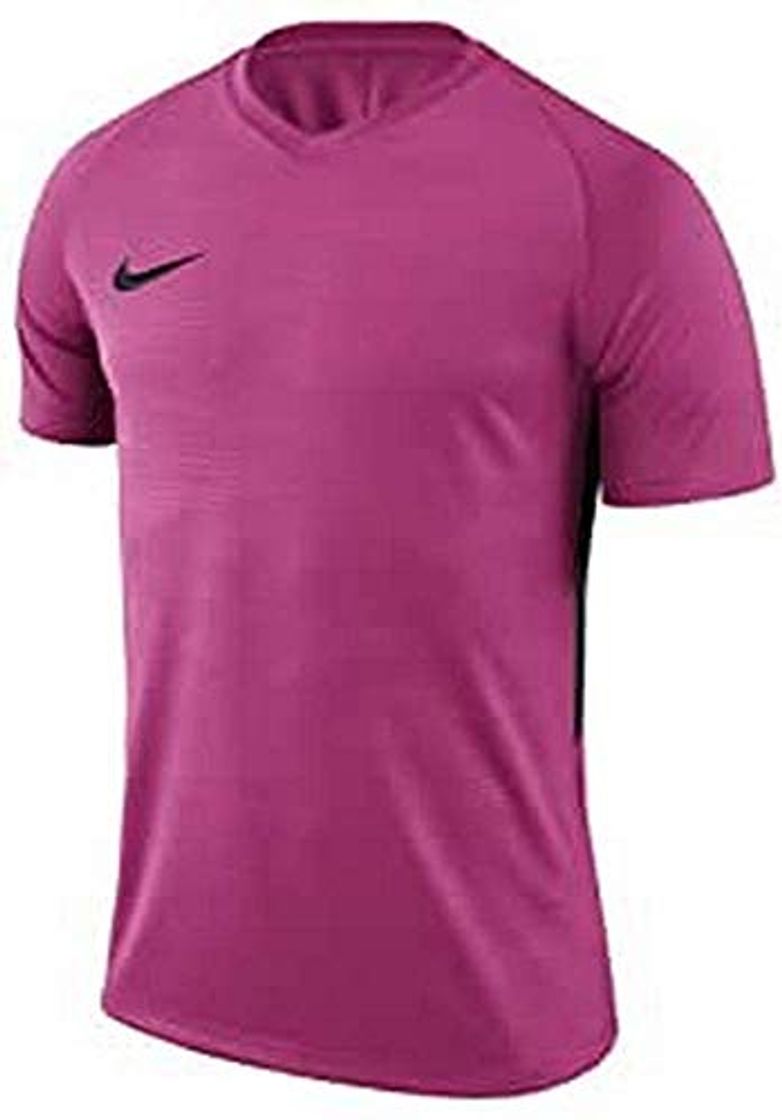 Fitness Nike Tiempo Premier SS Camiseta, Hombre, Rosa