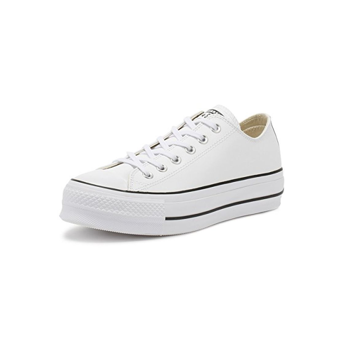 Product Converse Chuck Taylor CTAS Lift Clean Ox, Zapatillas para Mujer, Blanco