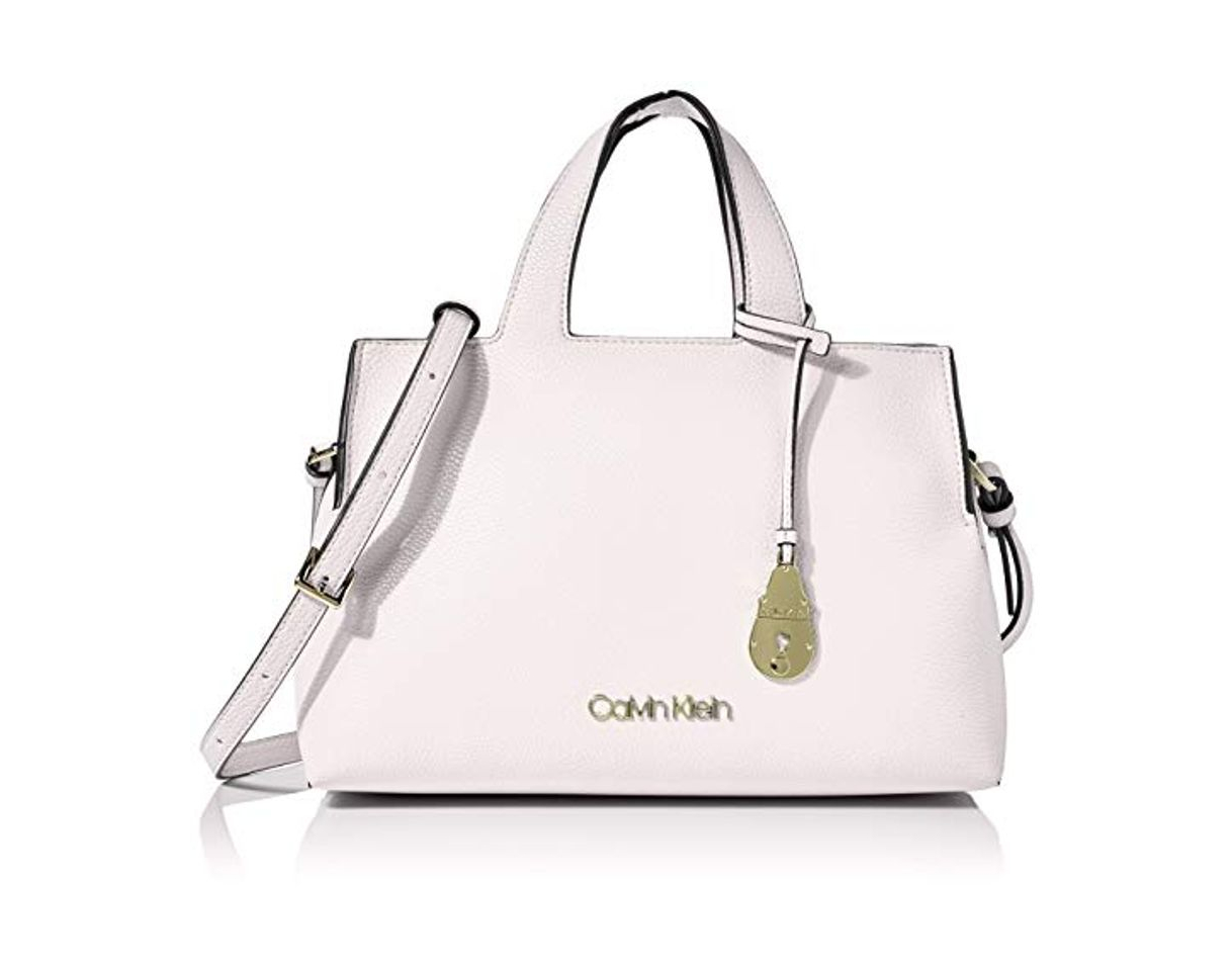 Beauty Calvin Klein - Neat Tote Md, Bolsos totes Mujer, Blanco