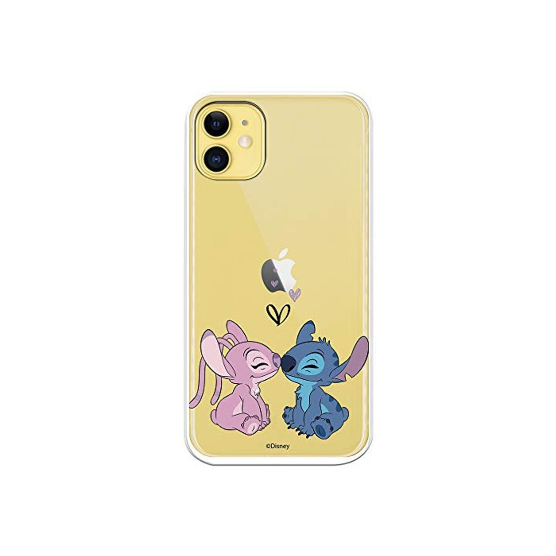 Electrónica Funda para iPhone 11 Oficial de Lilo & Stitch Angel & Stitch