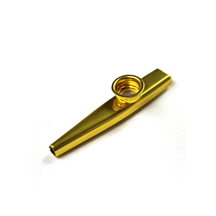 Productos Alta calidad dorado metal Kazoo armónica Guitarra de acompañamiento