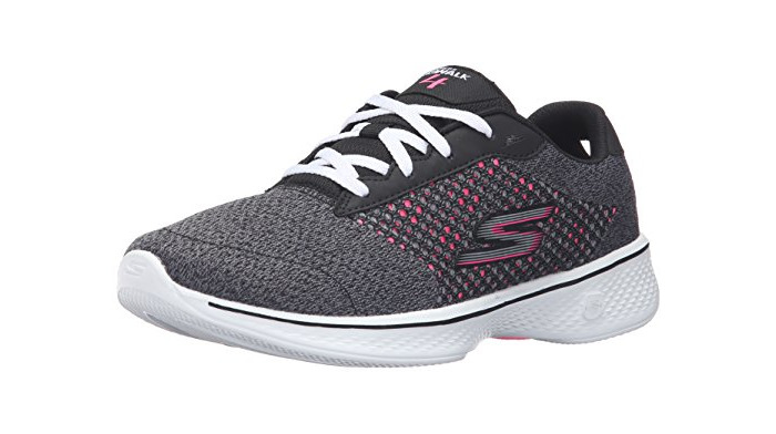 Moda Skechers Rendimiento Go Walk 4 Exceed con Cordones de la Zapatilla de