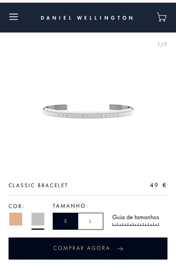 Producto Pulseira Daniel Wellington 