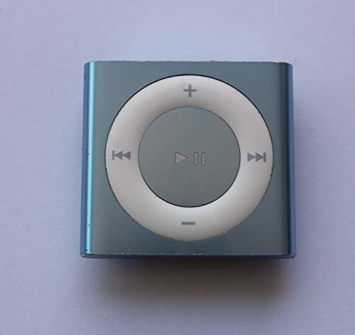 Social Apple iPod Shuffle 4th Generation Silver 2GB Mp3 Player 4G Plata Carcasa