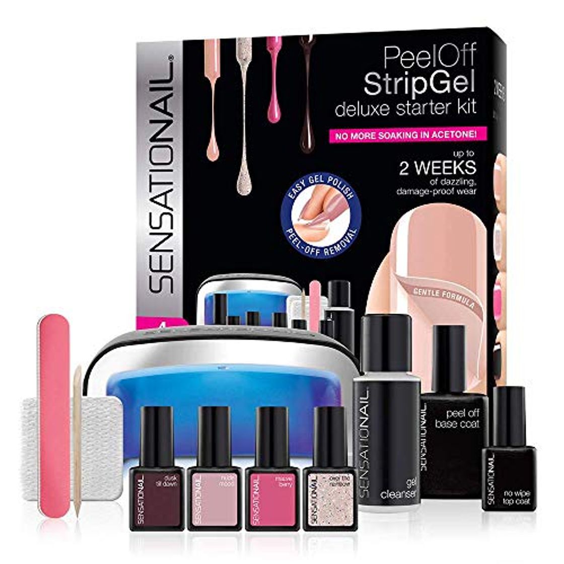 Producto SensatioNail Starterskit PeelOff StripGel Deluxe