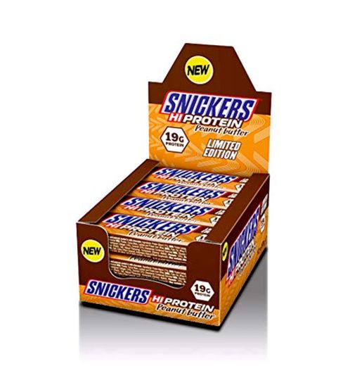 Snickers Hi-Protein Peanut Butter Limited Edition - Barras de mantequilla