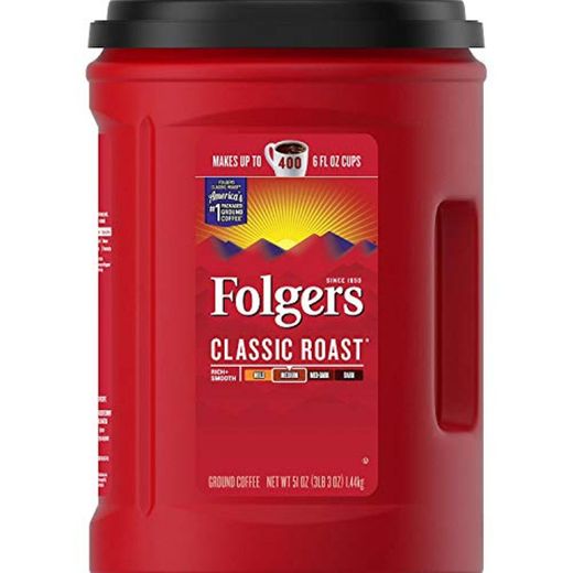 Folgers Classic Roast Medium Ground Coffee 1