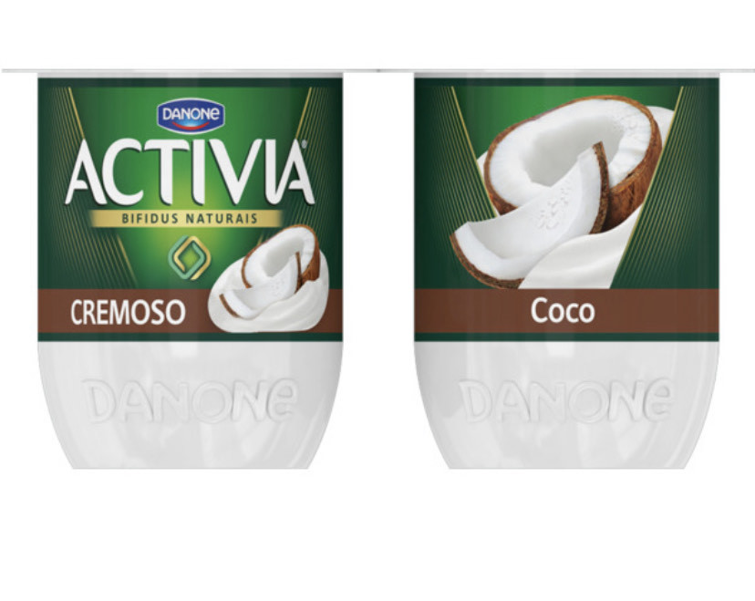 Moda Iogurtes Activia Côco 