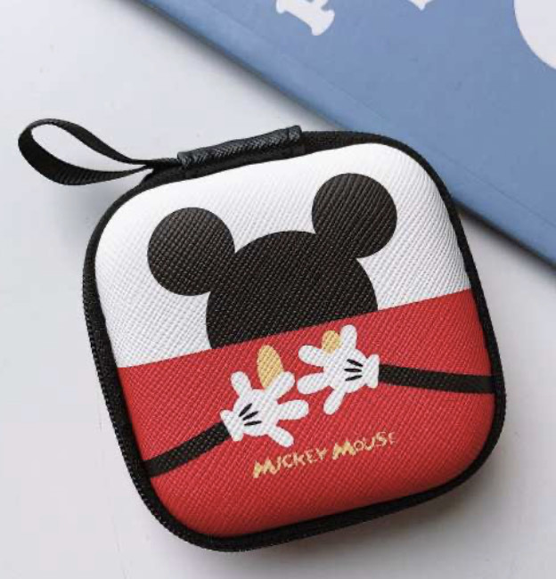 Fashion Bolsa do Mickey para guardar os airpods