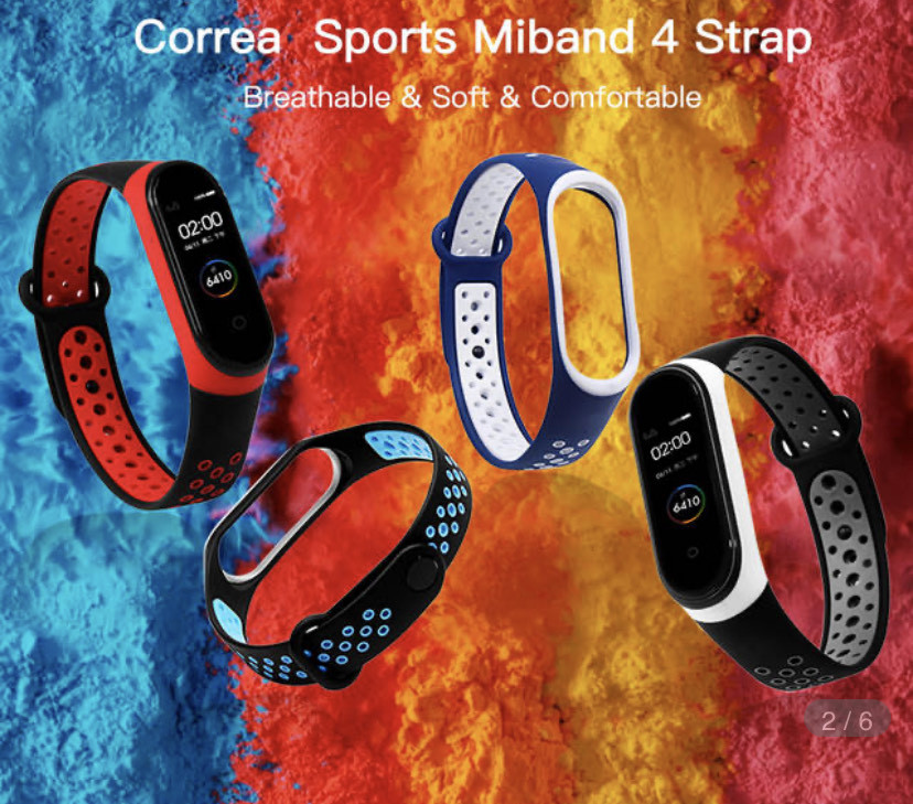 Fashion Braceletes Miband 4 